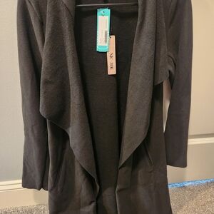 NIC+ZOE Black Lounge Around Jacket